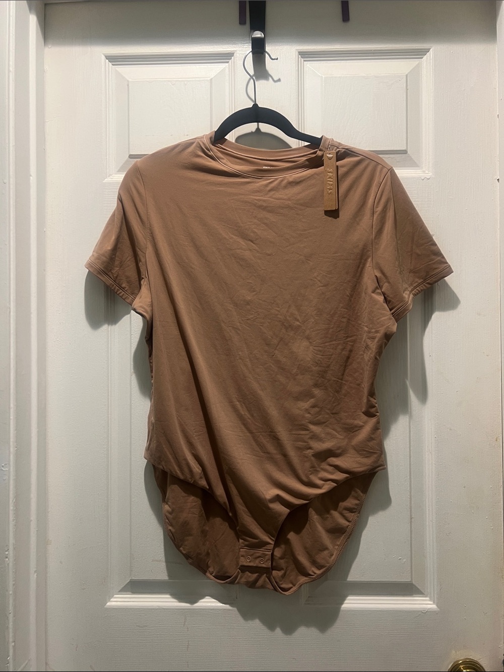 SKIMS Fits Everybody T-Shirt Bodysuit in Sienna NWT